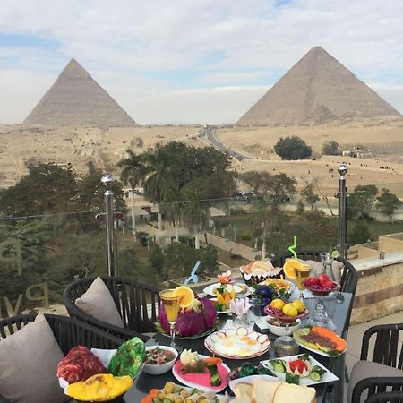 Steps In Pyramids View Hotel Kafret el-Gabal Eksteriør billede